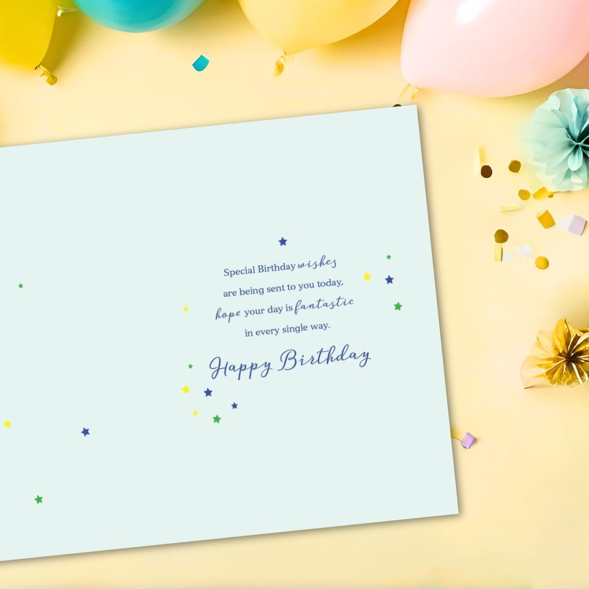 Essence Birthday Card - Football Cake