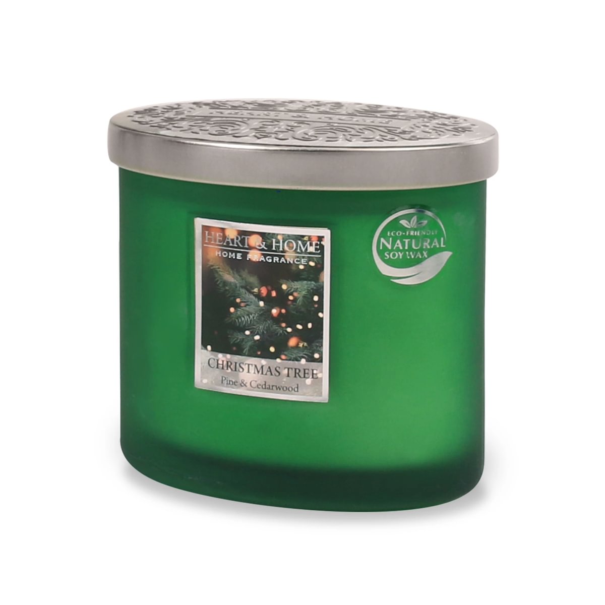 Heart & Home Twin Wick Soy Wax Candle - Christmas Tree