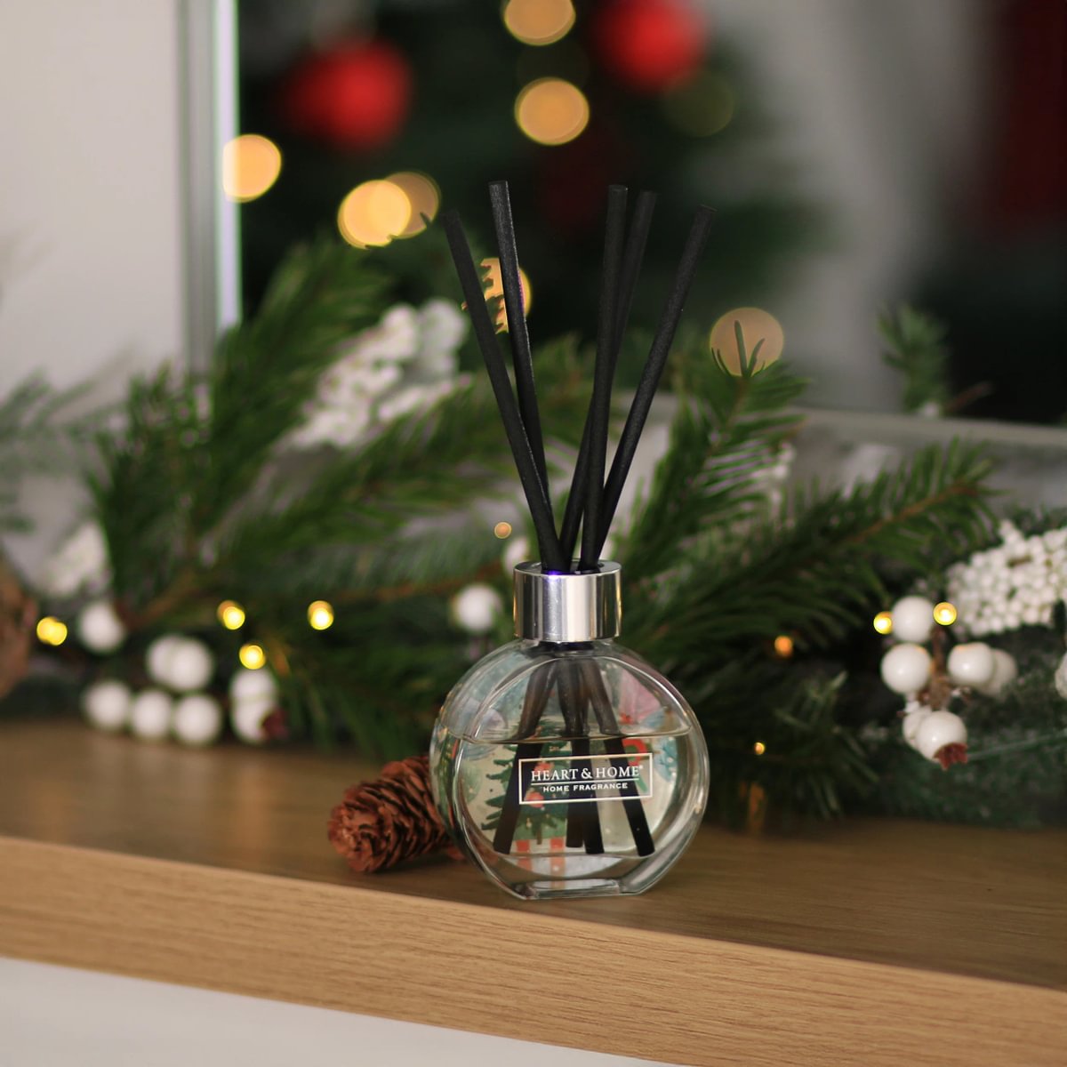 Heart & Home Reed Diffuser 70ml - Christmas Tree