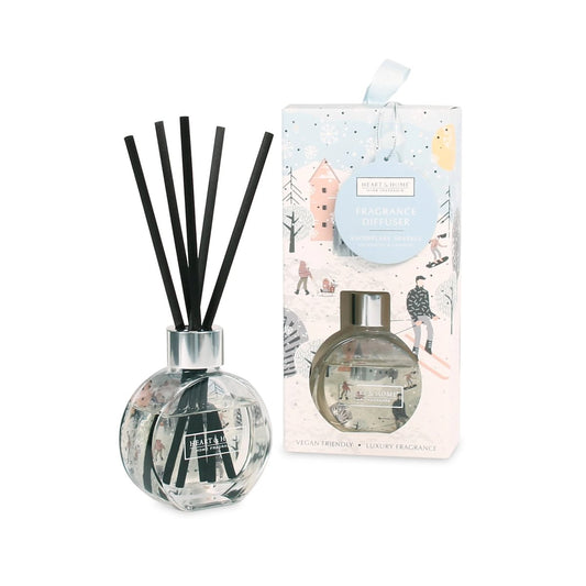Heart & Home Reed Diffuser 70ml - Snowflake Sparkle
