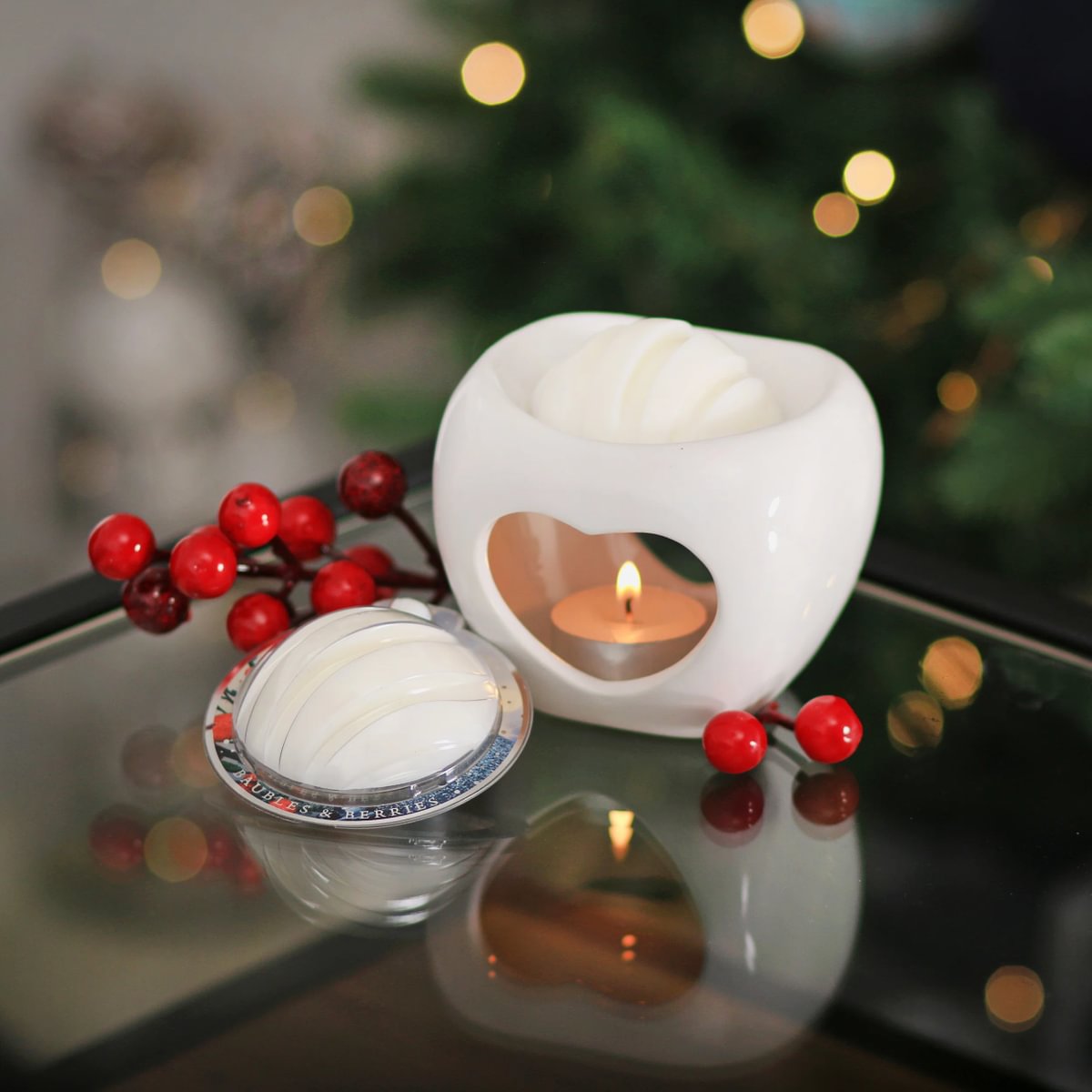 Heart & Home Wax Melt - Berries & Baubles