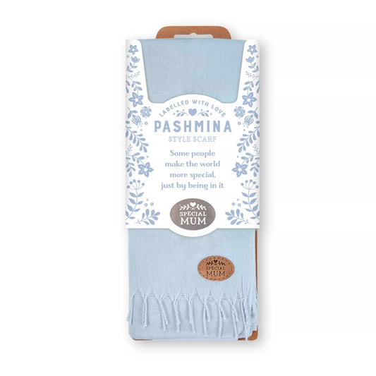 Pashmina Labelled With Love - Mum