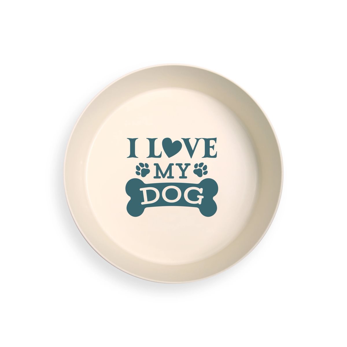Personalised Dog Bowl - I Love My Dog