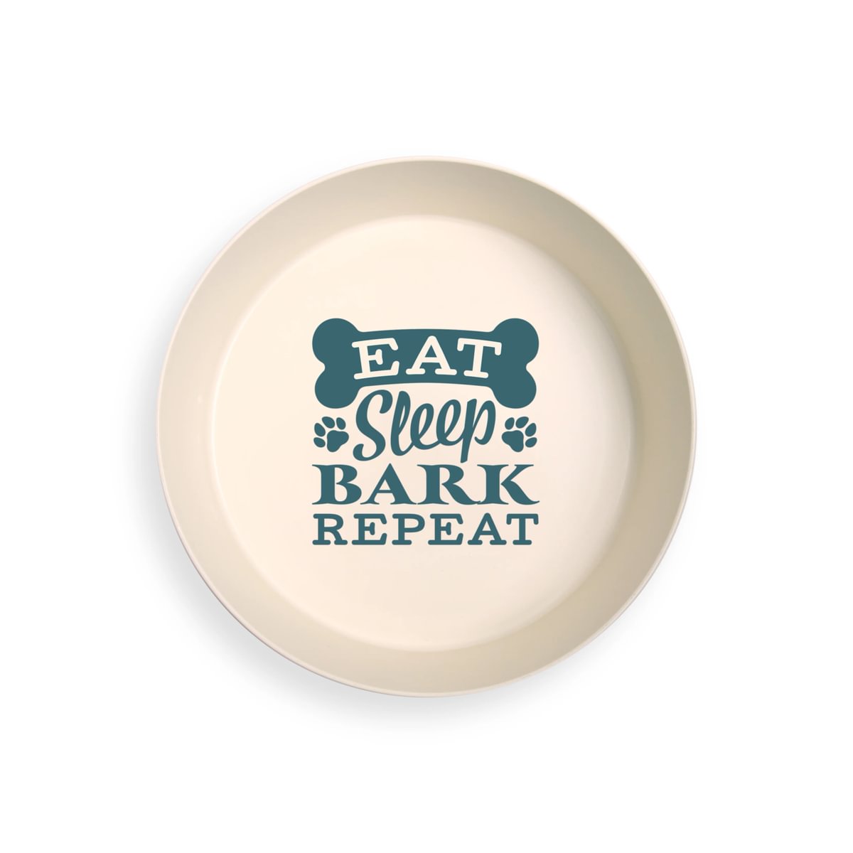 Personalised Dog Bowl - Eat Sleep Bark Repeat