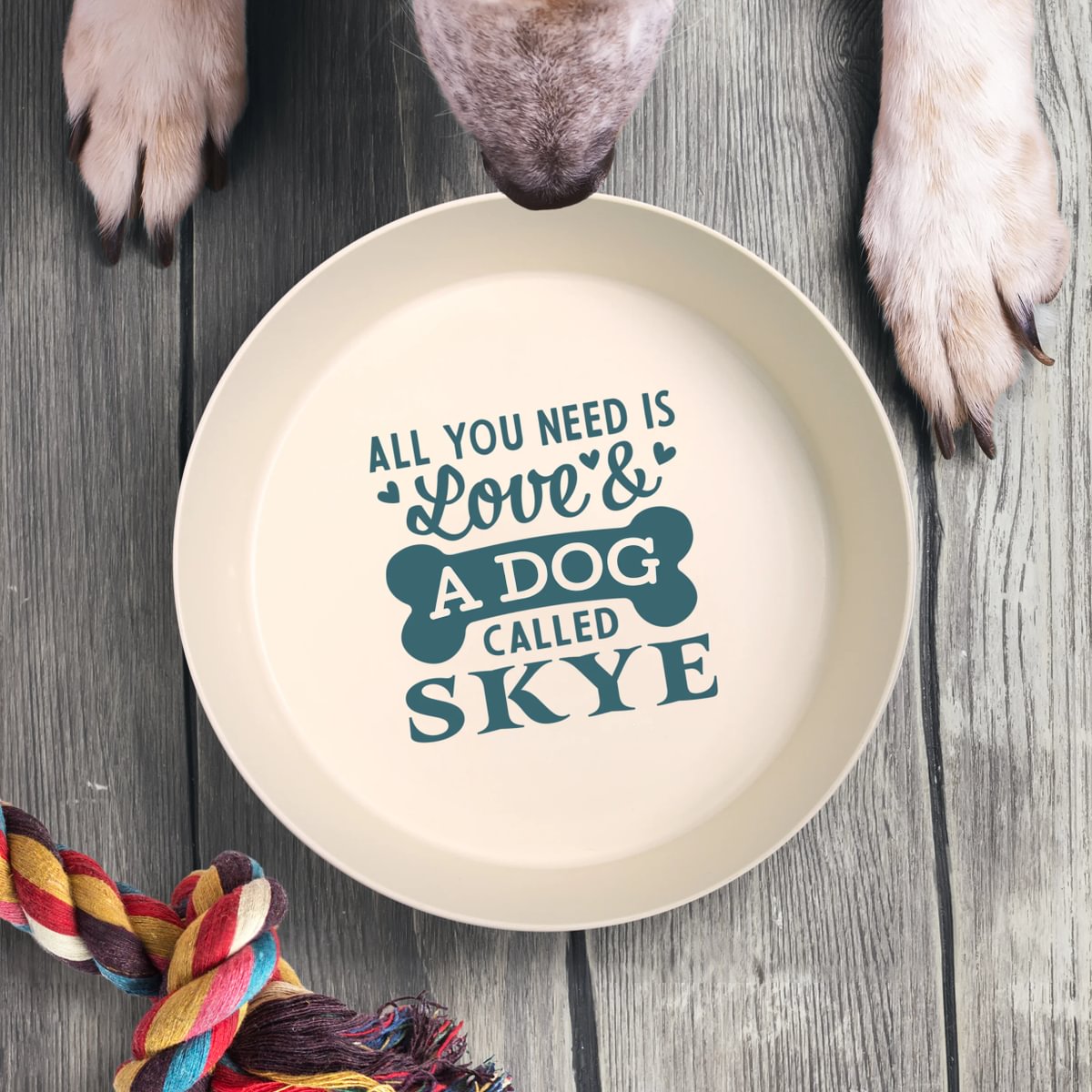 Personalised Dog Bowl - Skye