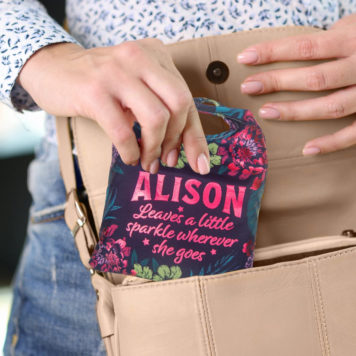 Sparkle Shopper Bag - Alison