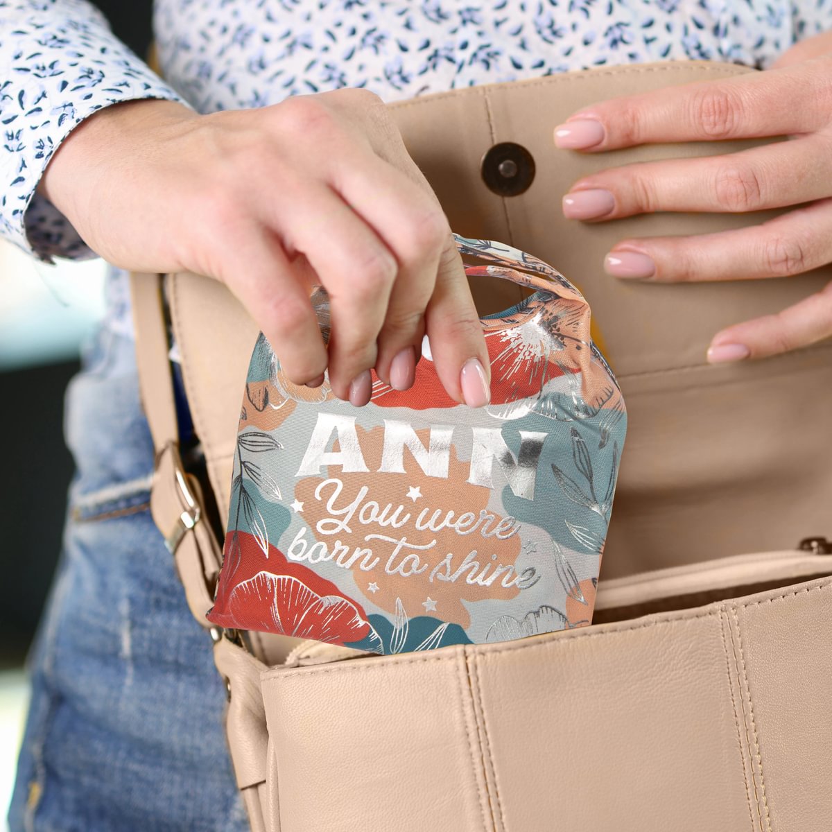 Sparkle Shopper Bag - Ann