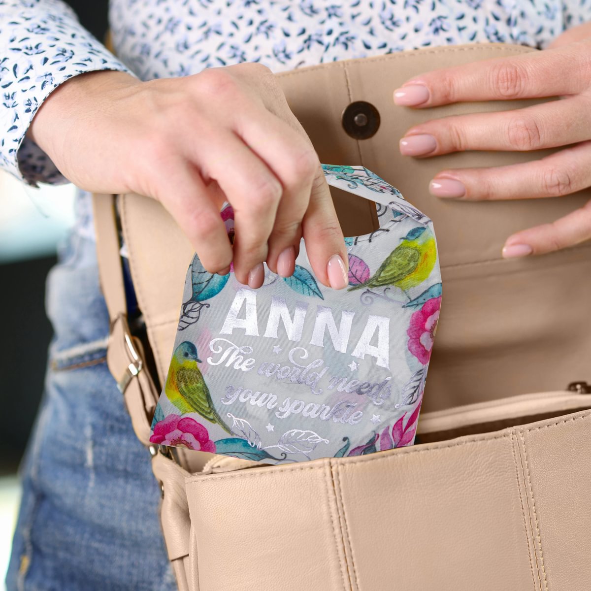 Sparkle Shopper Bag - Anna