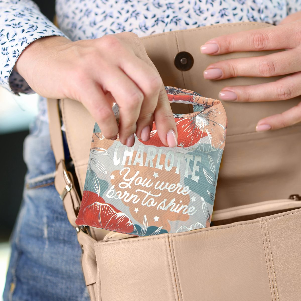 Sparkle Shopper Bag - Charlotte