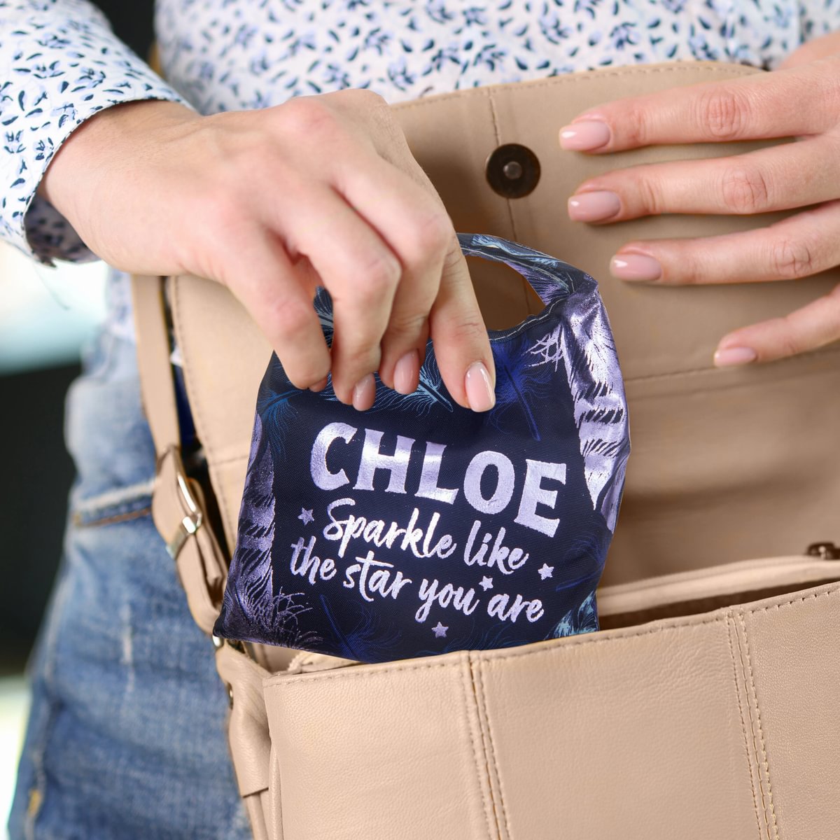 Sparkle Shopper Bag - Chloe