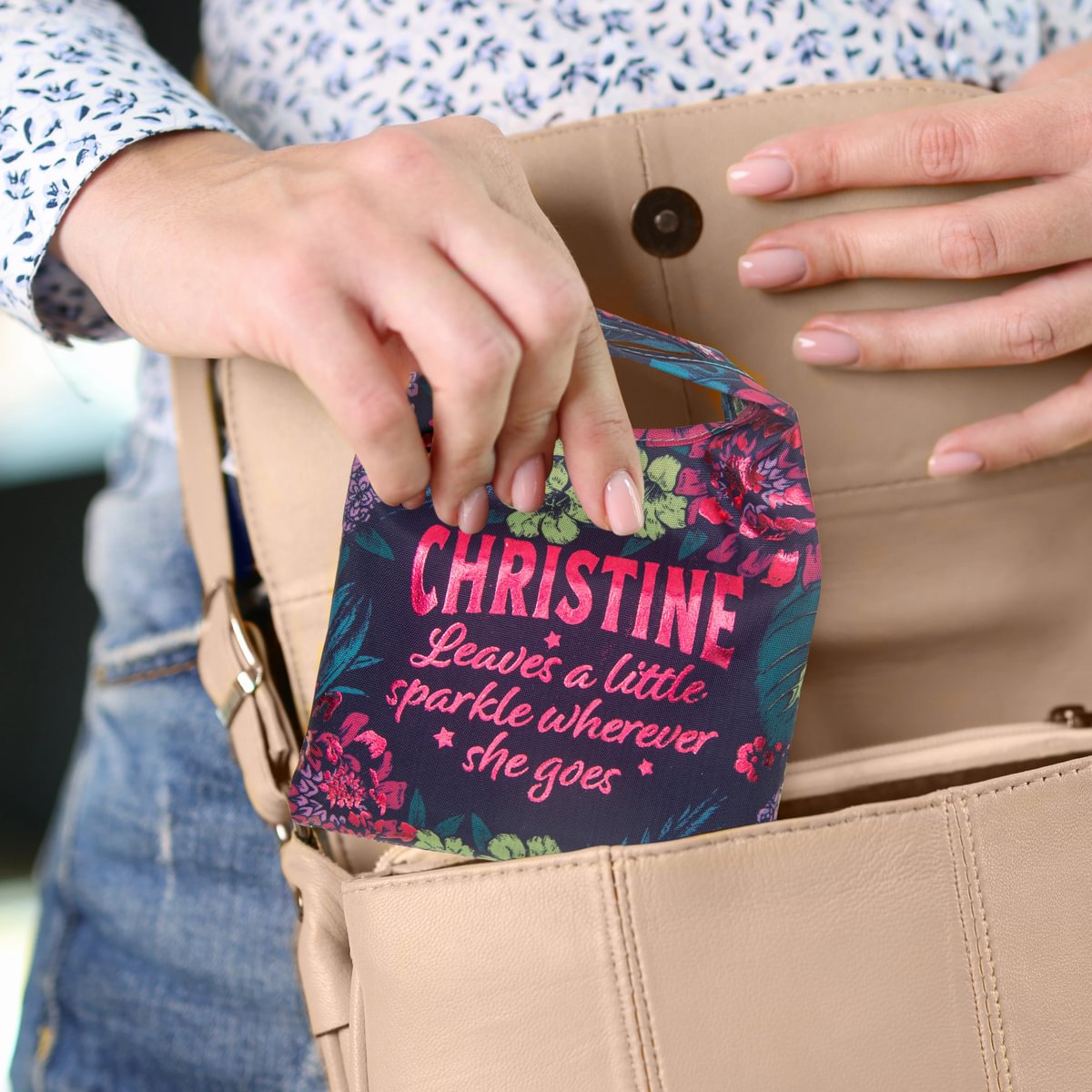 Sparkle Shopper Bag - Christine
