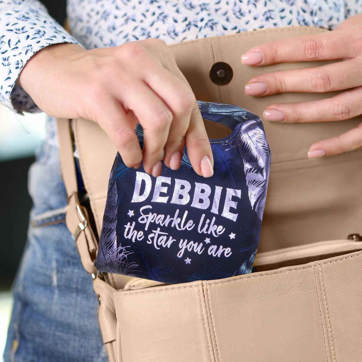 Sparkle Shopper Bag - Debbie