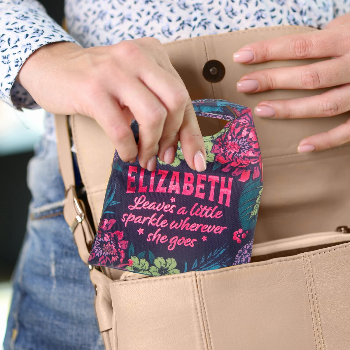 Sparkle Shopper Bag - Elizabeth