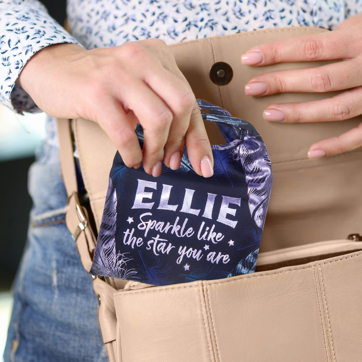 Sparkle Shopper Bag - Ellie