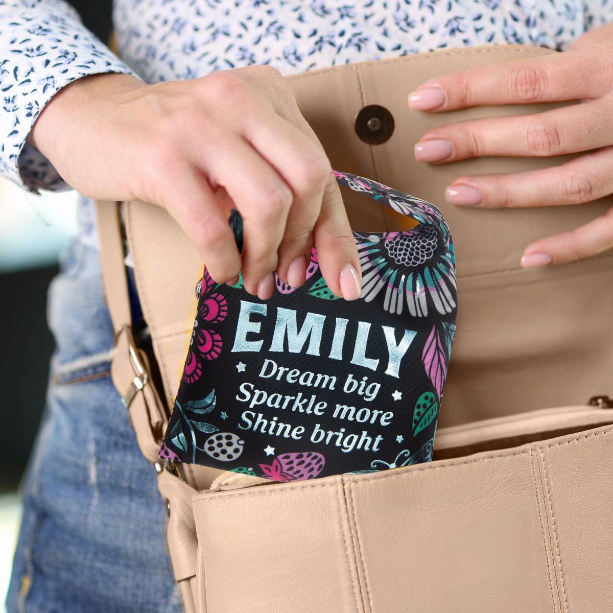Sparkle Shopper Bag - Emily