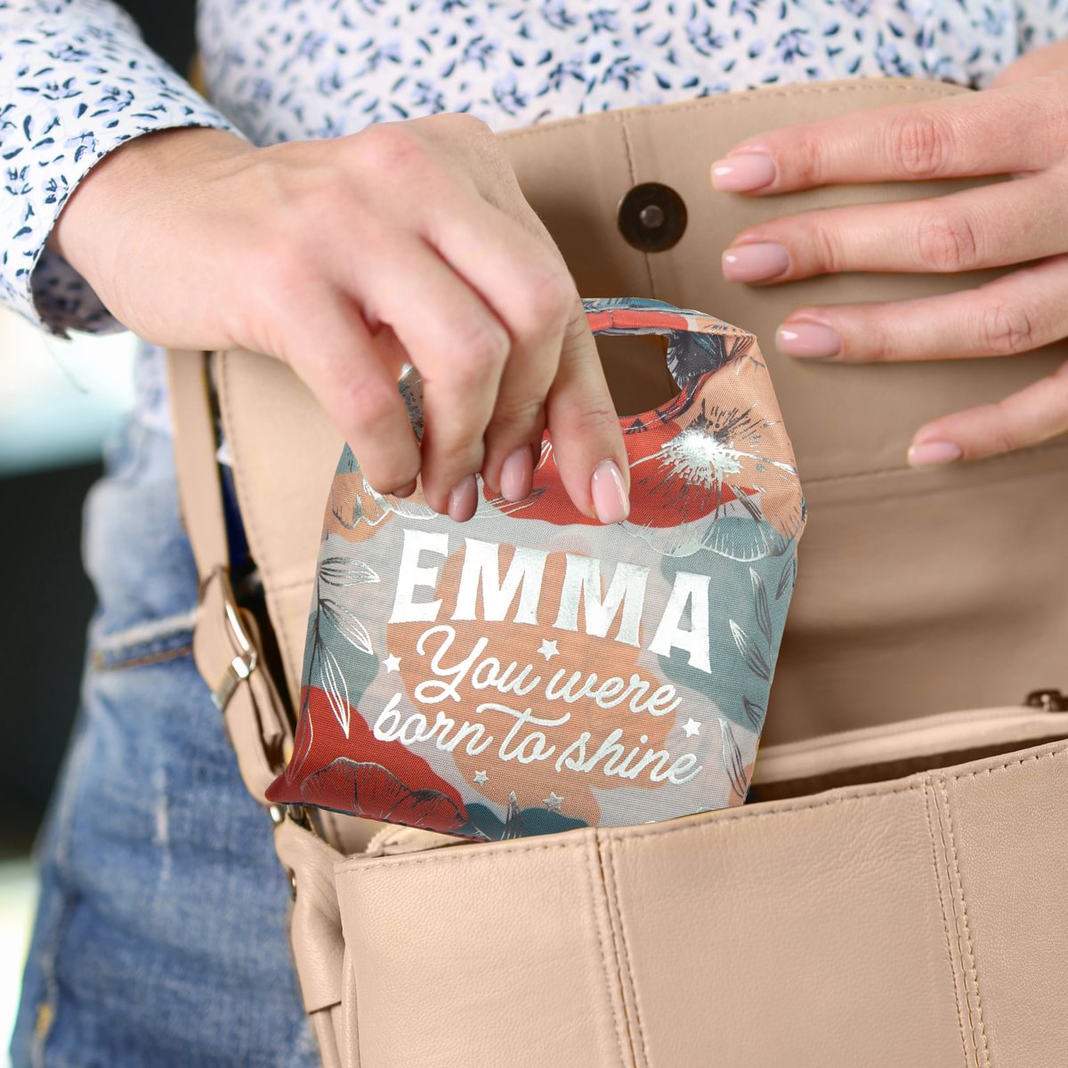 Sparkle Shopper Bag - Emma