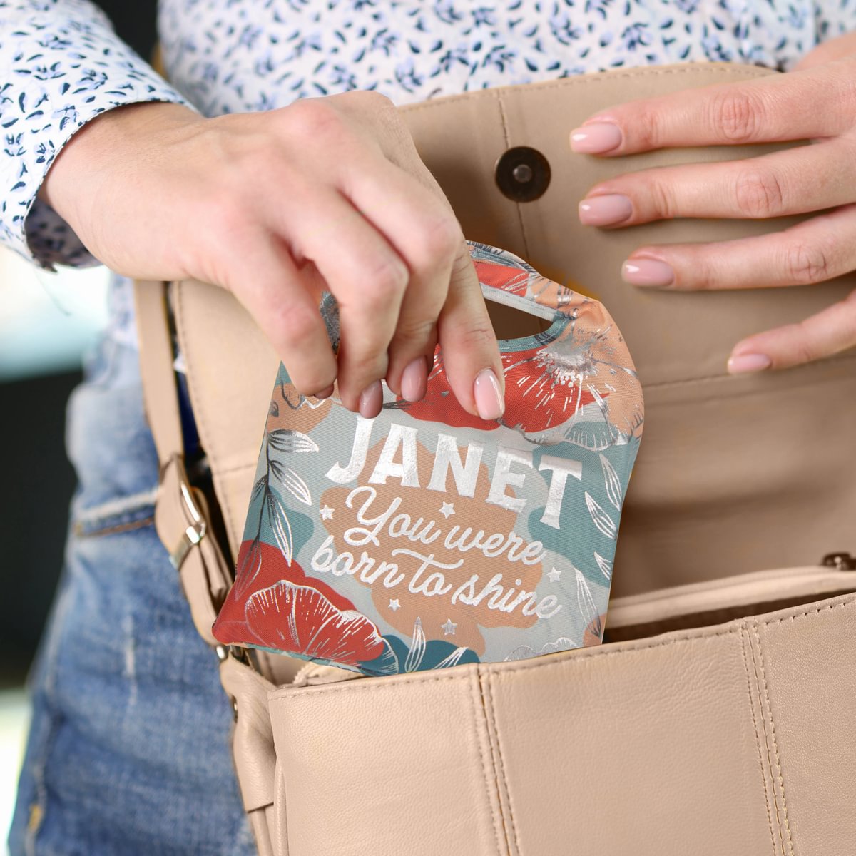 Sparkle Shopper Bag - Janet