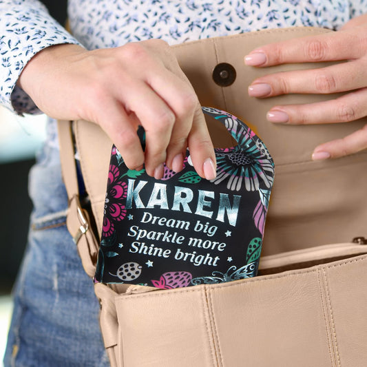 Sparkle Shopper Bag - Karen