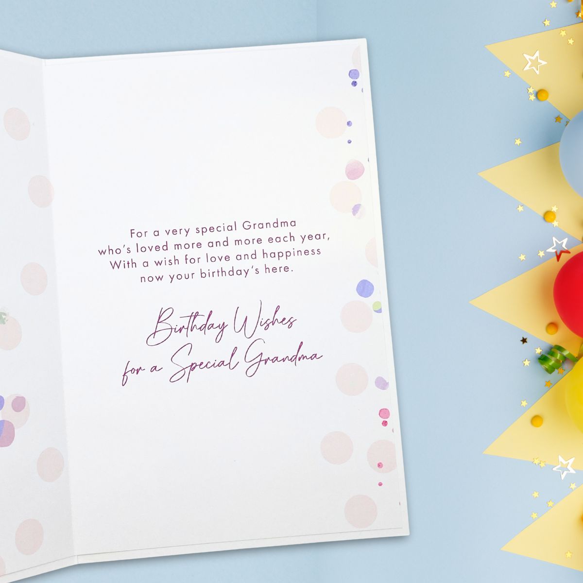 Grandma Birthday Card - Mason Jar Butterflies