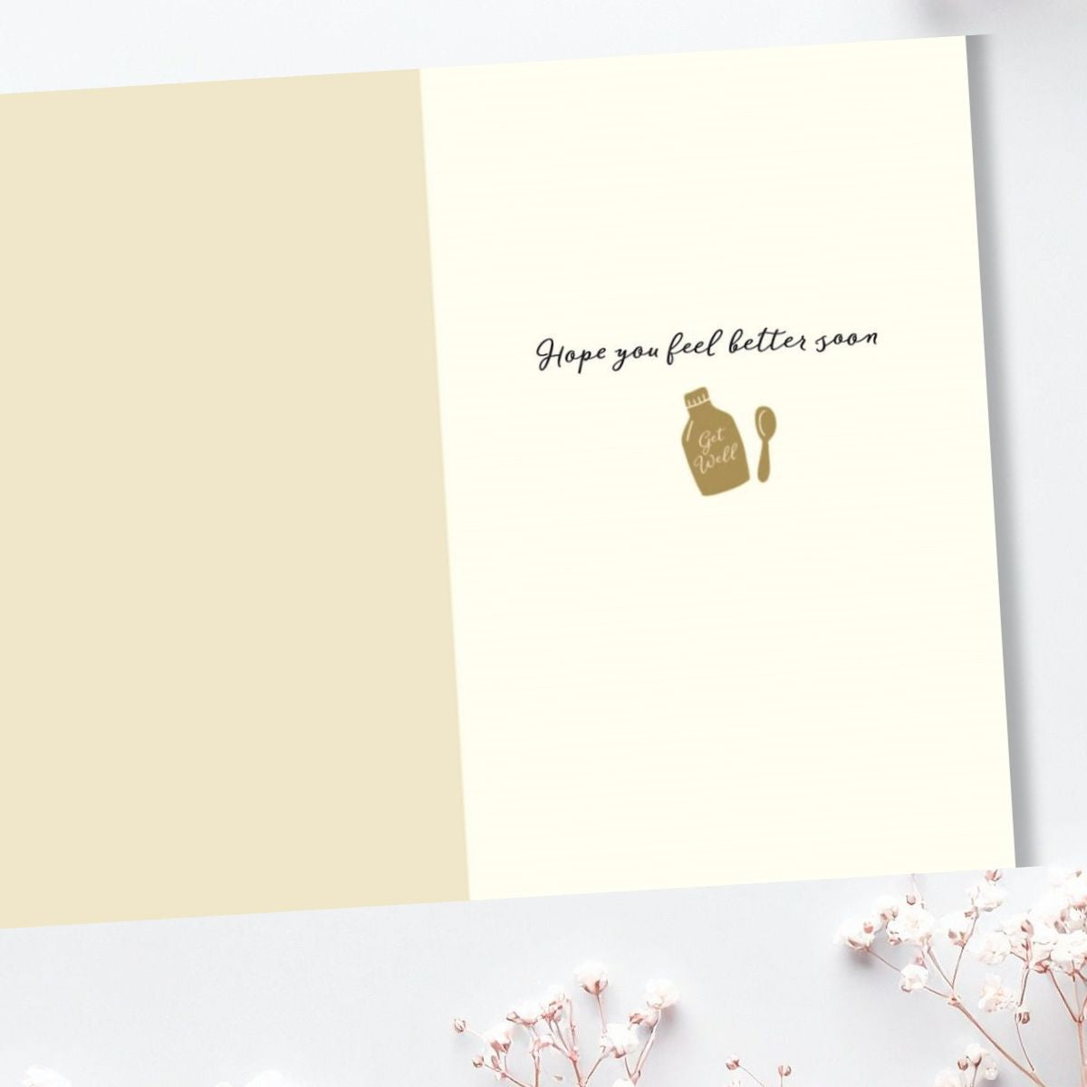 Get Well Soon Card - Simple Wishes