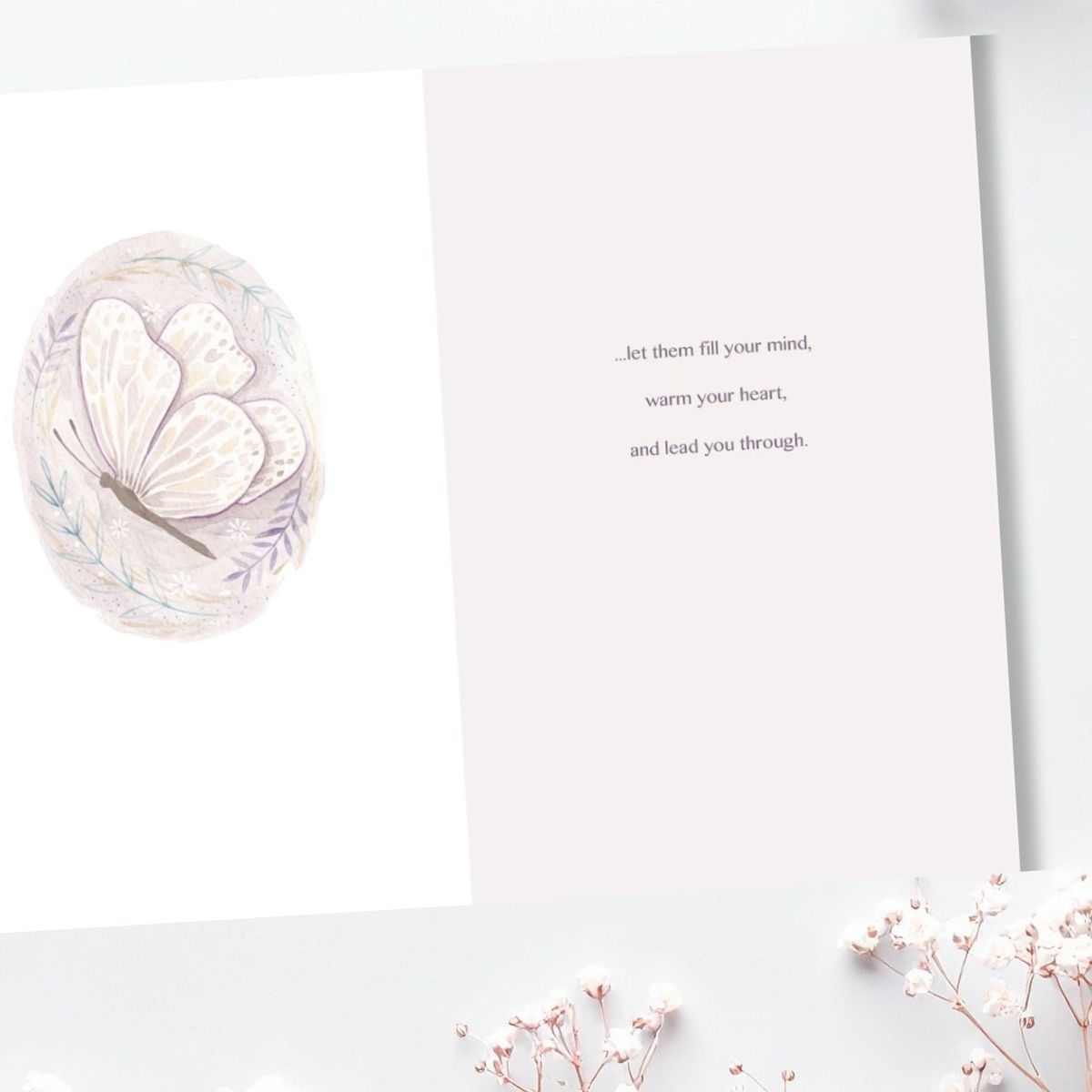 Sympathy Card - Butterfly