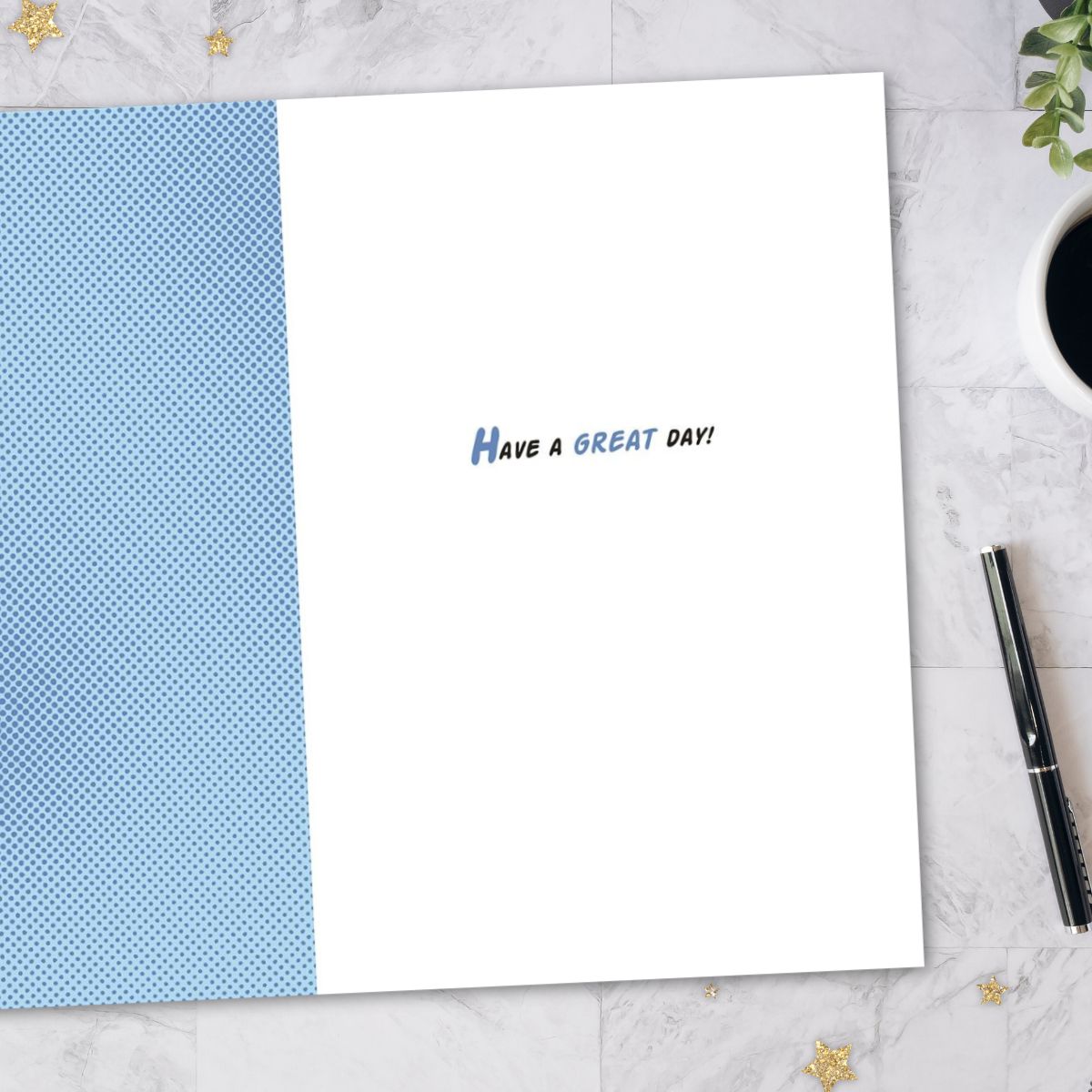 Son Birthday Card - Not Now Jeff!