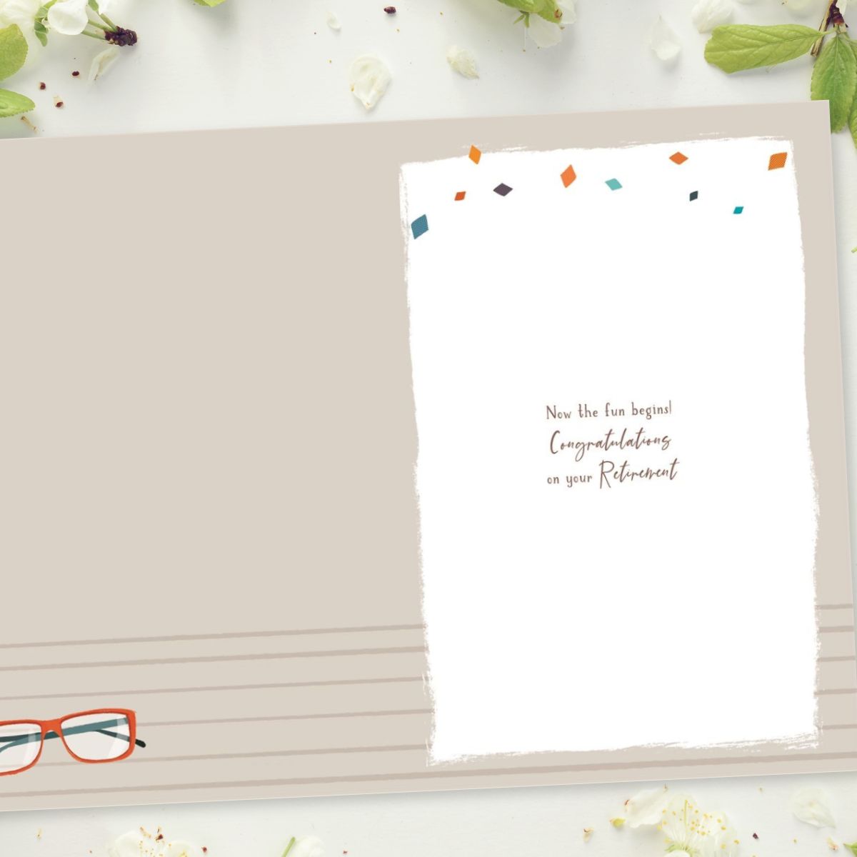 Retirement Card - Retired In 2026 Tea & Books