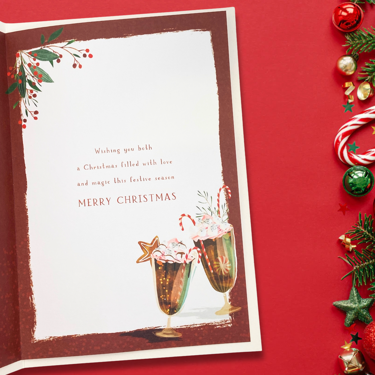 Daughter & Boyfriend Christmas Card - Skylight