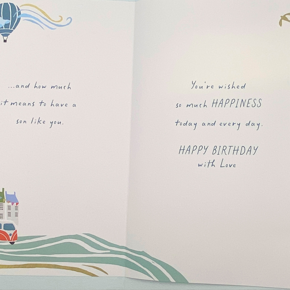 Son Birthday Card - The Perfect Time