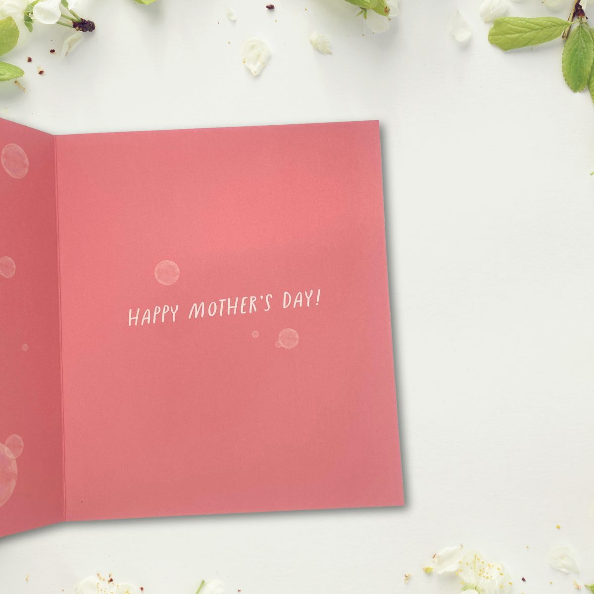 Mum Mother's Day Card - Pampered Flamingo