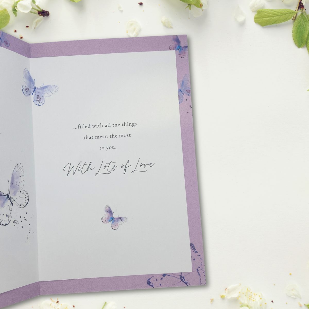 Mam Mother's Day Card - Butterflies