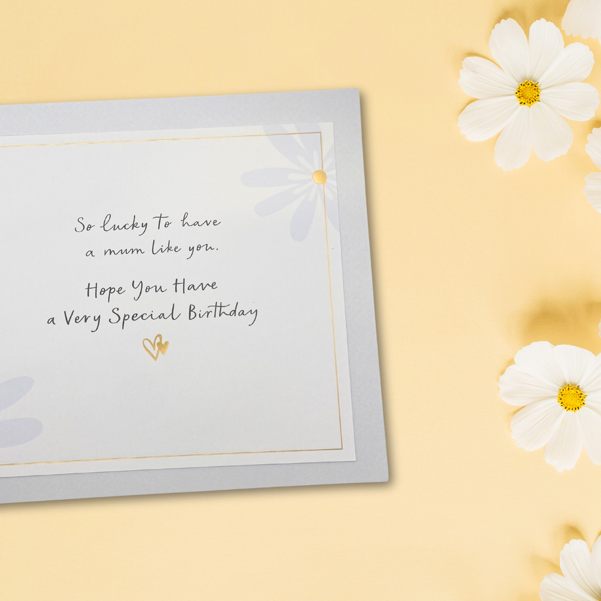 Mum Birthday Card - From Your Daughter
