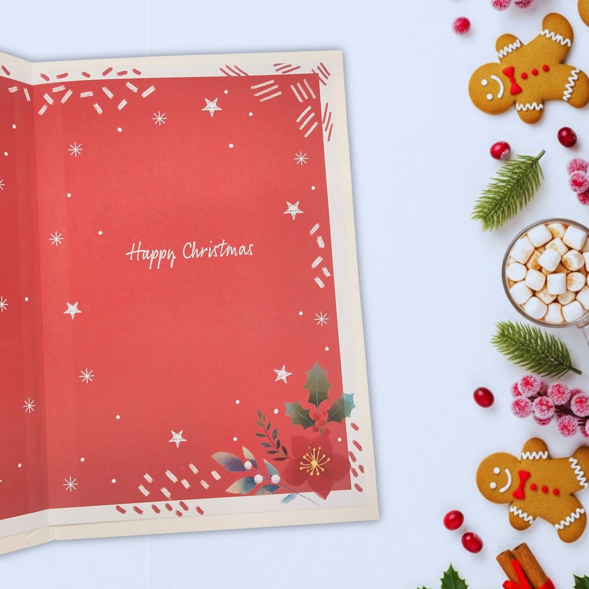Mam Christmas Card - Most Especially For You