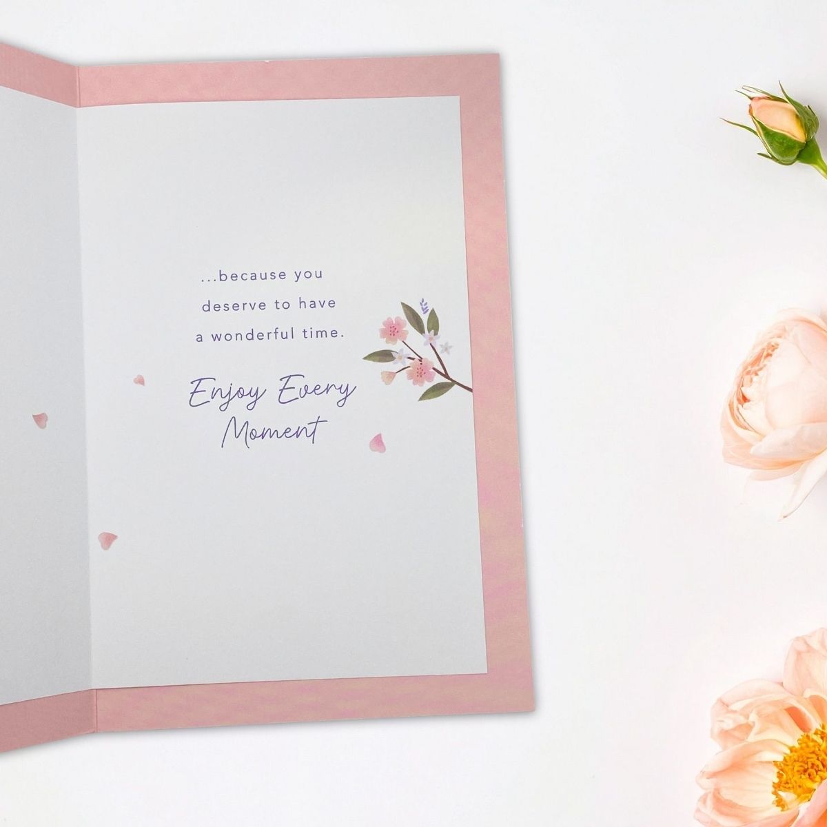 Simply Traditional Birthday Card - Tea & Cake