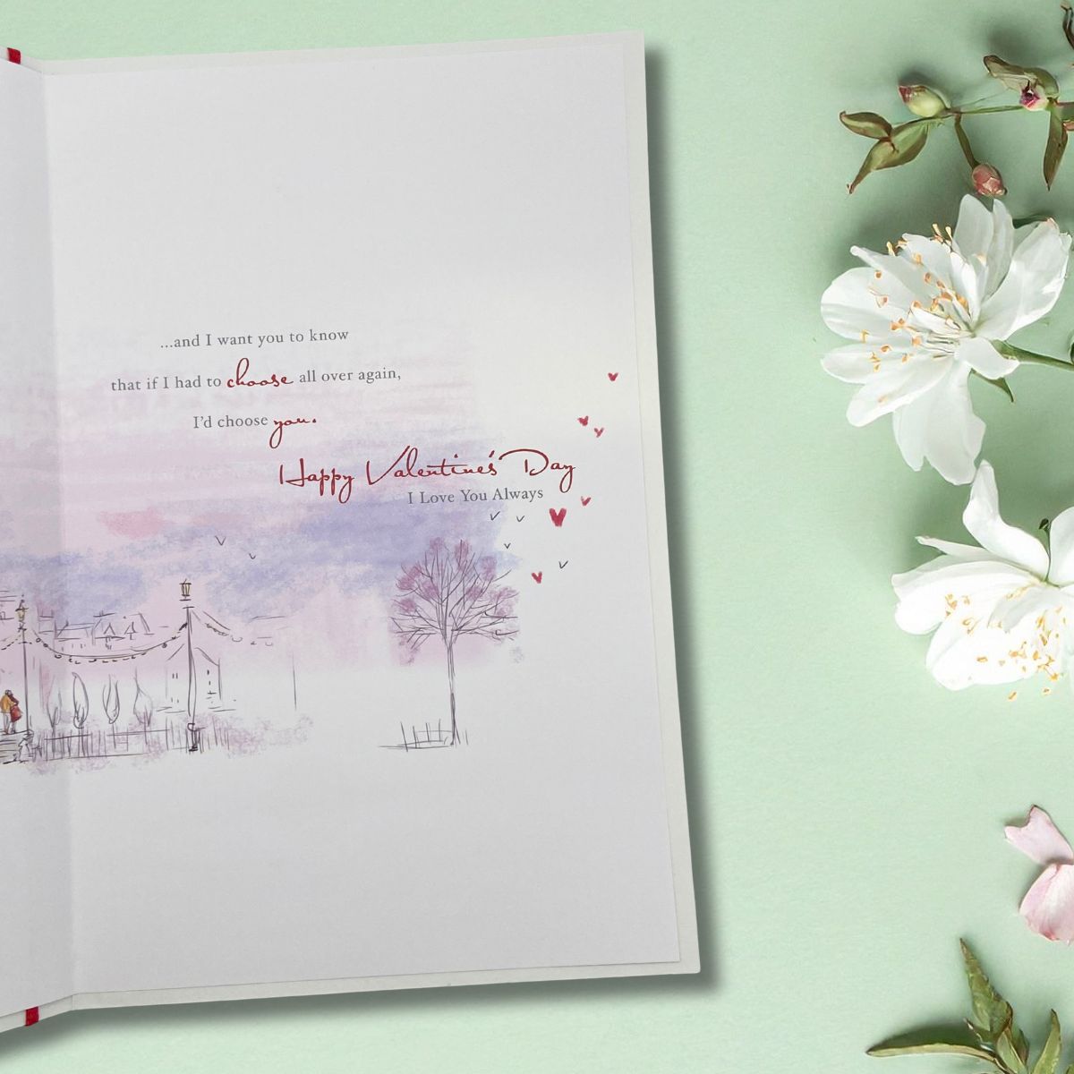 Husband Valentine's Day Large Card - Artist's Notebook