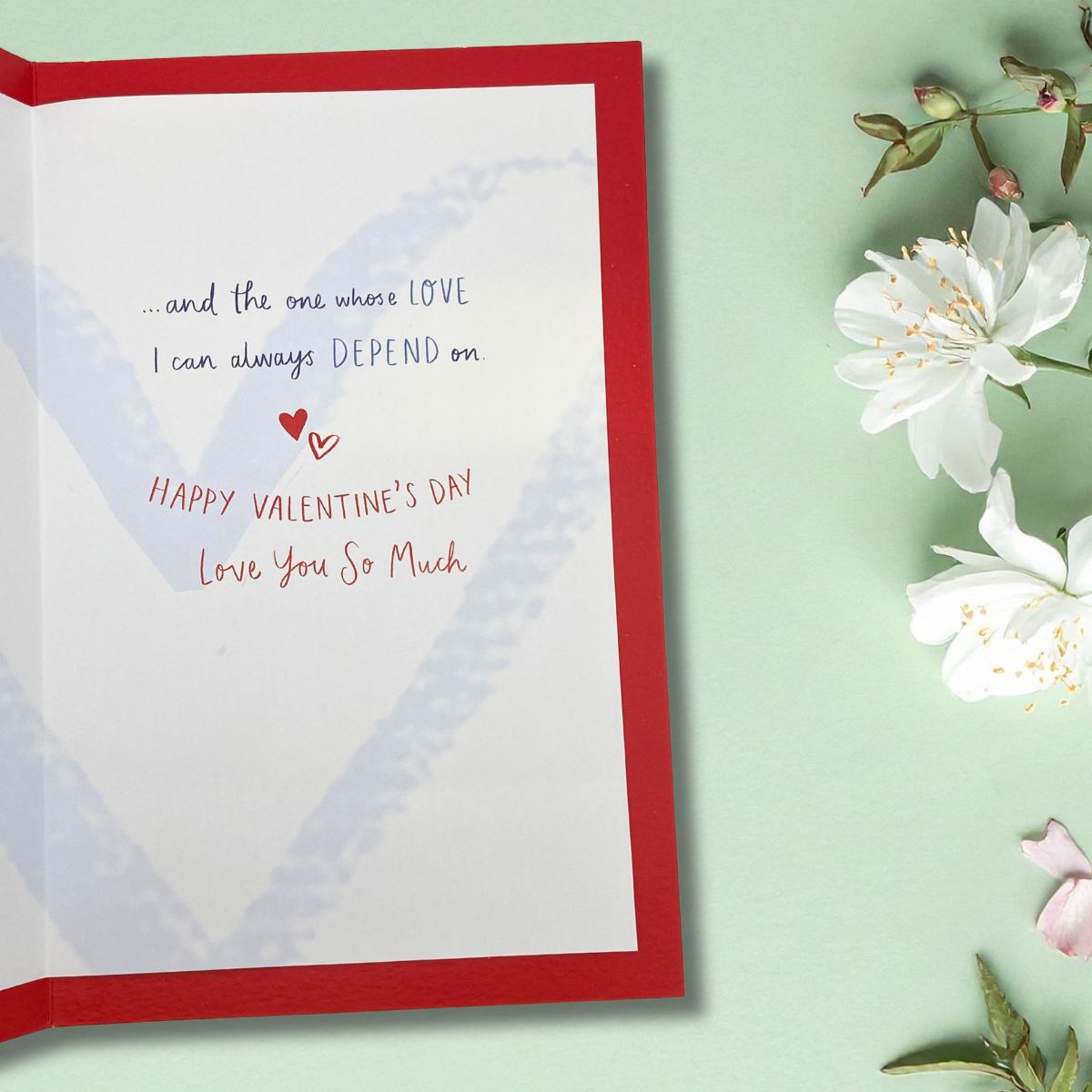 Husband Valentine's Day Large Card - Decoupage Bottle Of Love