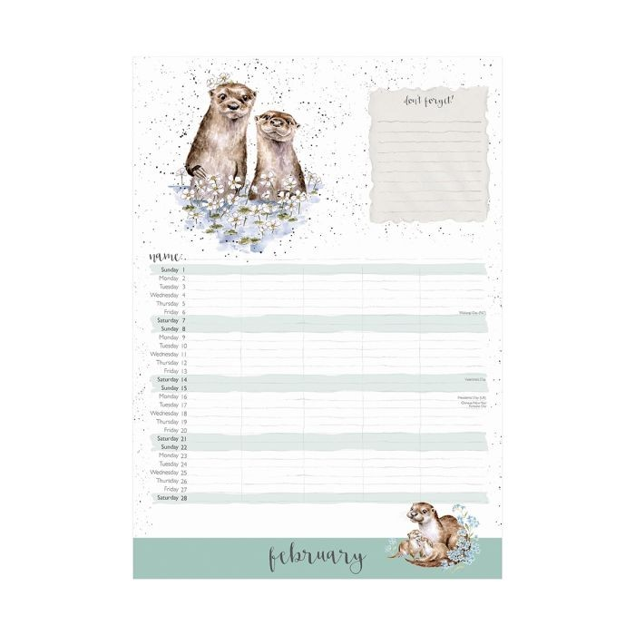 Wrendale Calendar 2026 - The Country Set Family