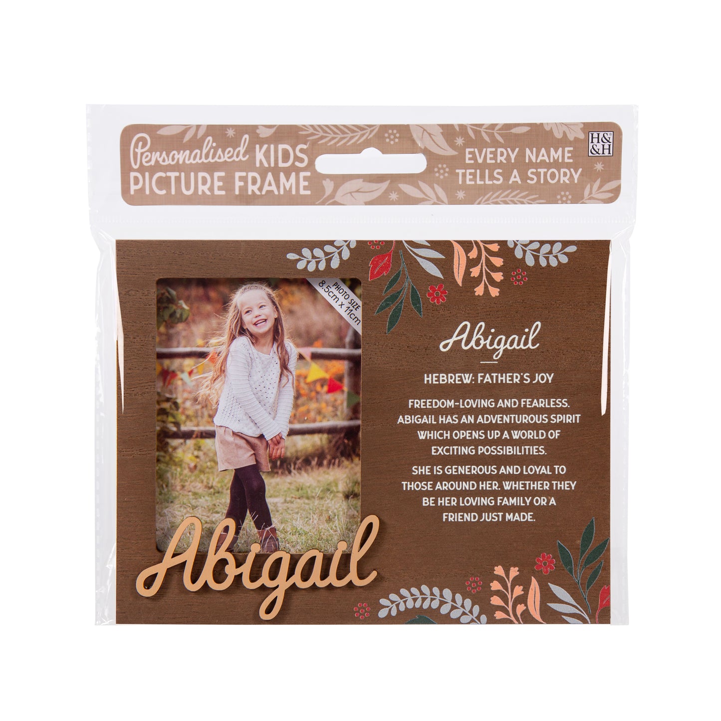 Kids Picture Frame - Abigail