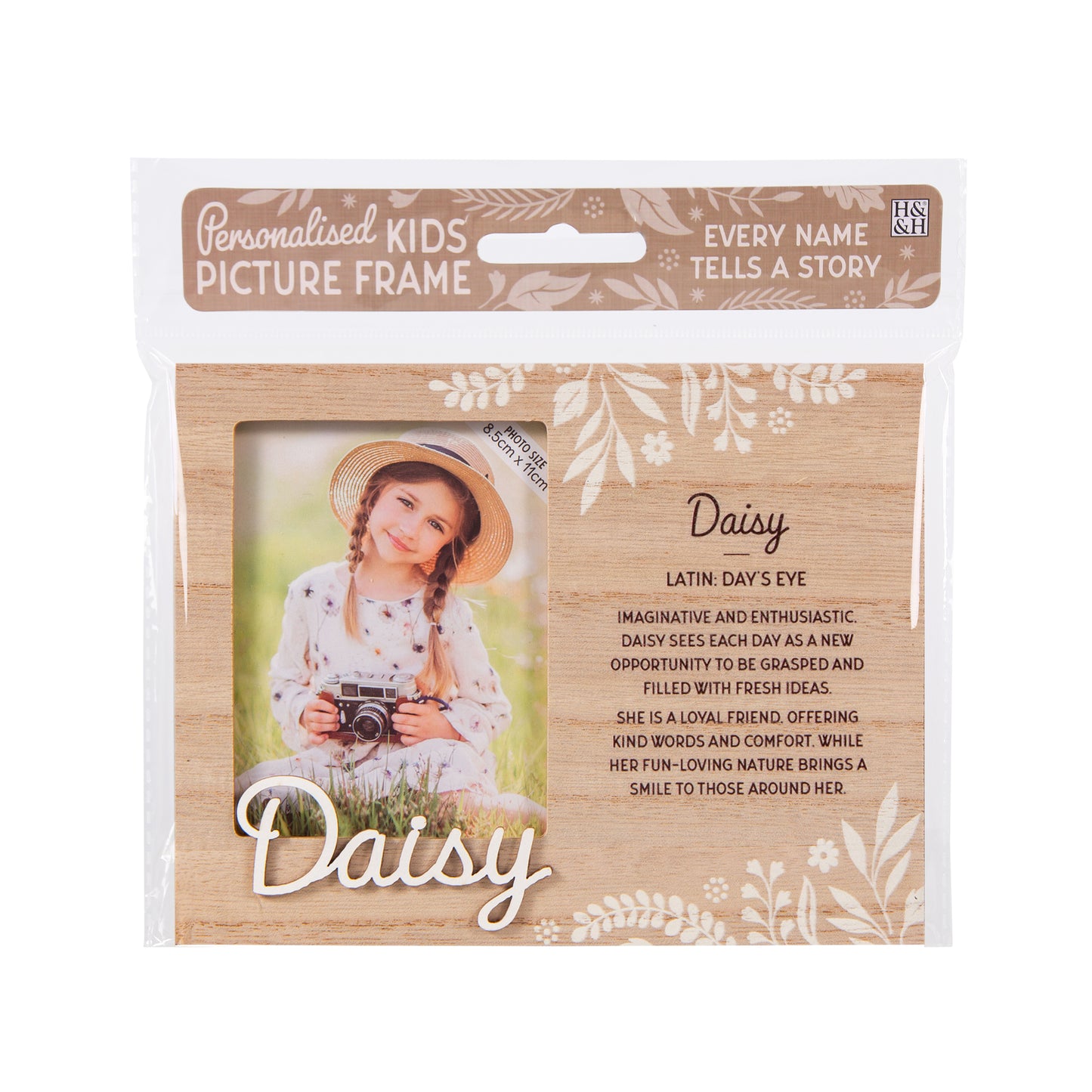 Kids Picture Frame - Daisy