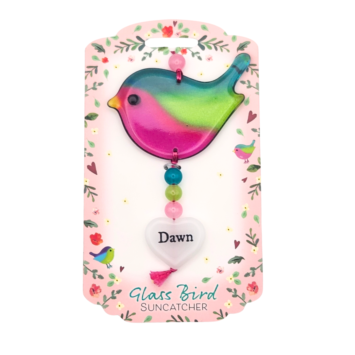 Glass Bird Suncatcher - Dawn