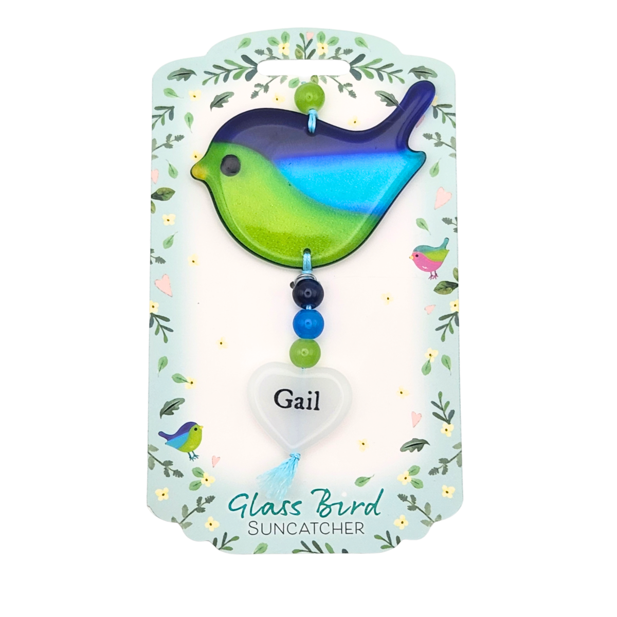Glass Bird Suncatcher - Gail