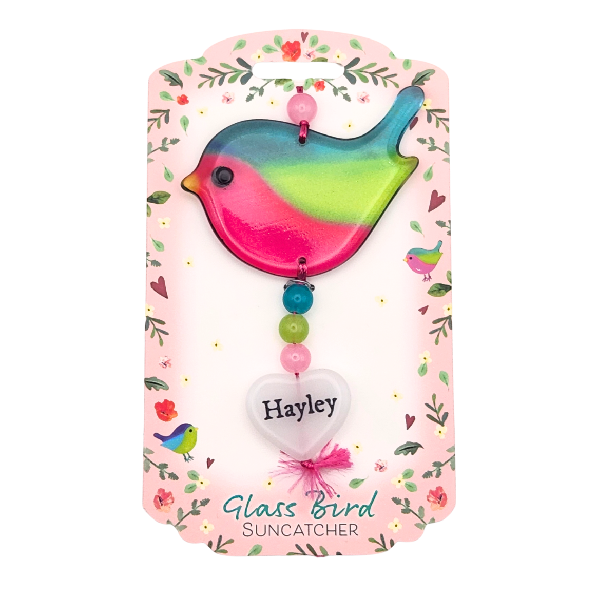 Glass Bird Suncatcher - Hayley
