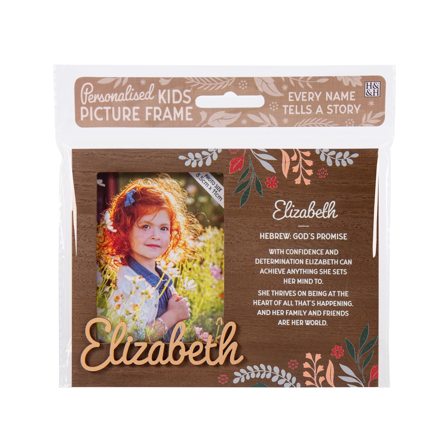 Kids Picture Frame - Elizabeth