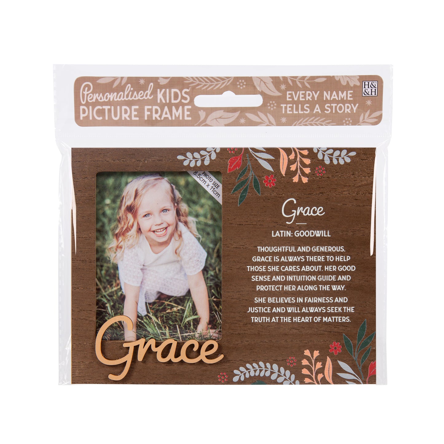 Kids Picture Frame - Grace