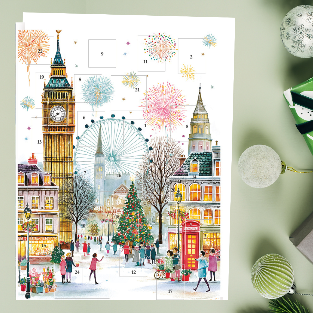 Advent Calendar - London Scene