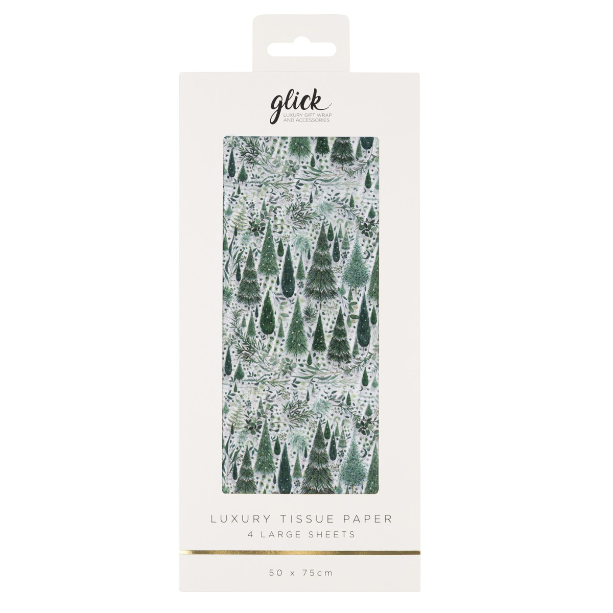 Christmas Printed Tissue Paper - Moonlit Glade