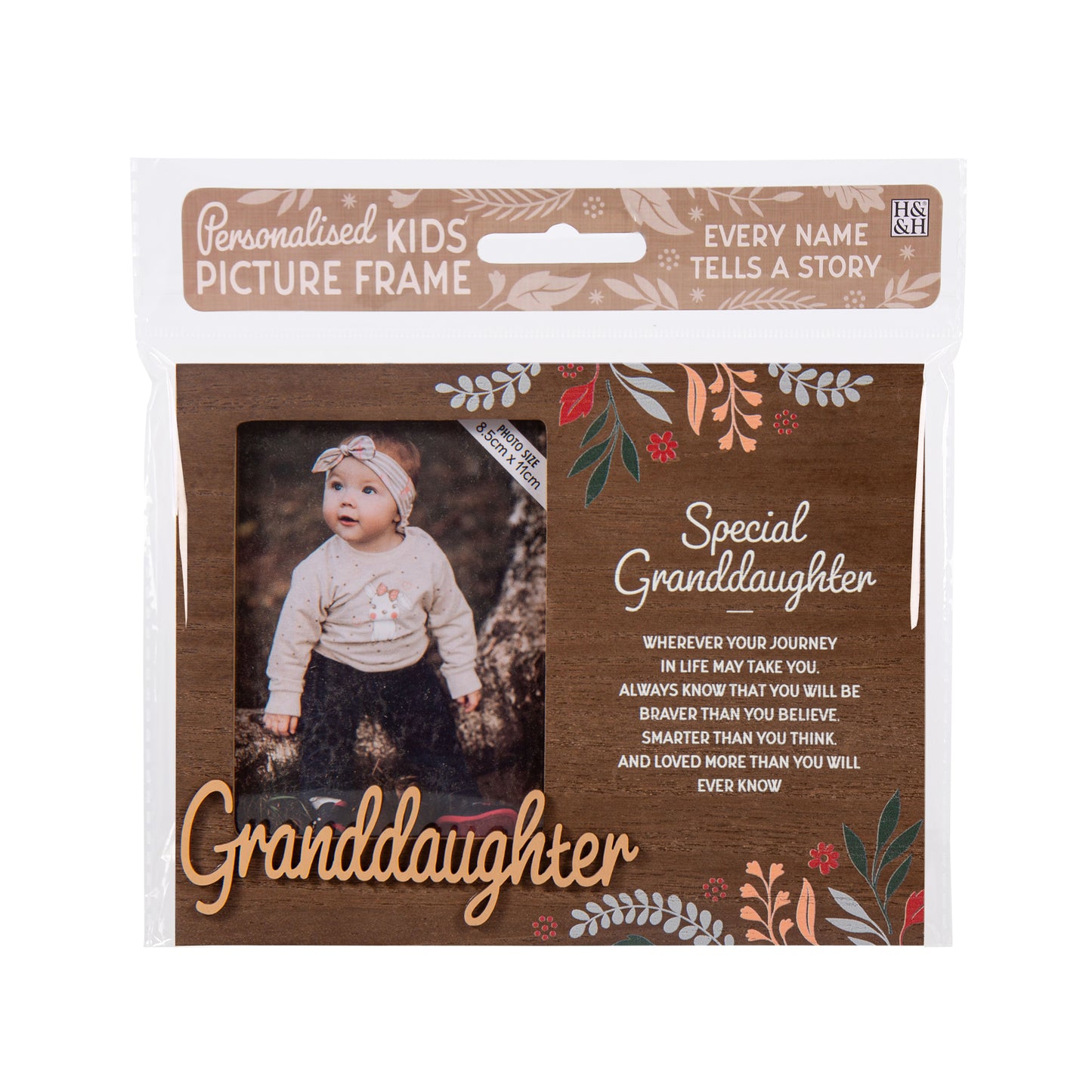 Kids Picture Frame - Granddaughter