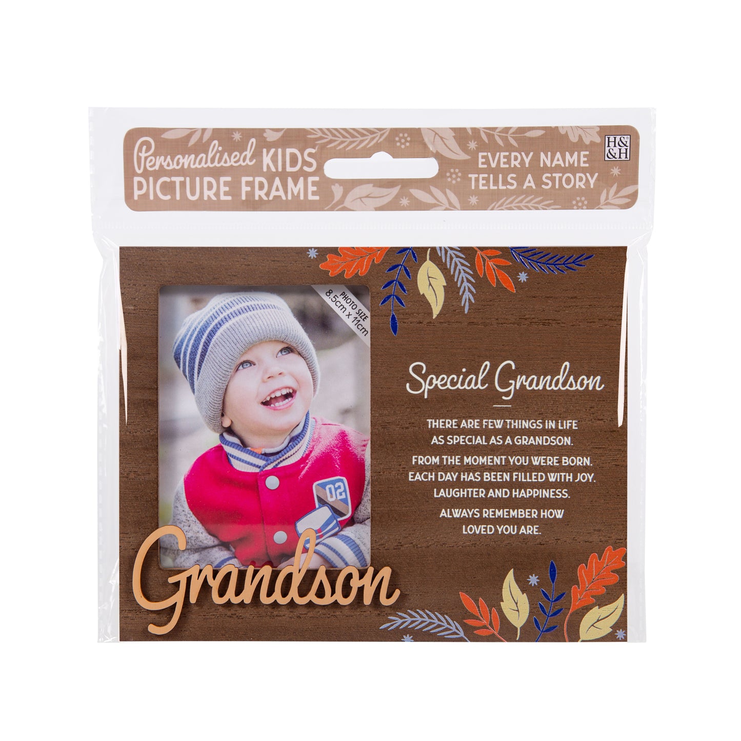 Kids Picture Frame - Grandson