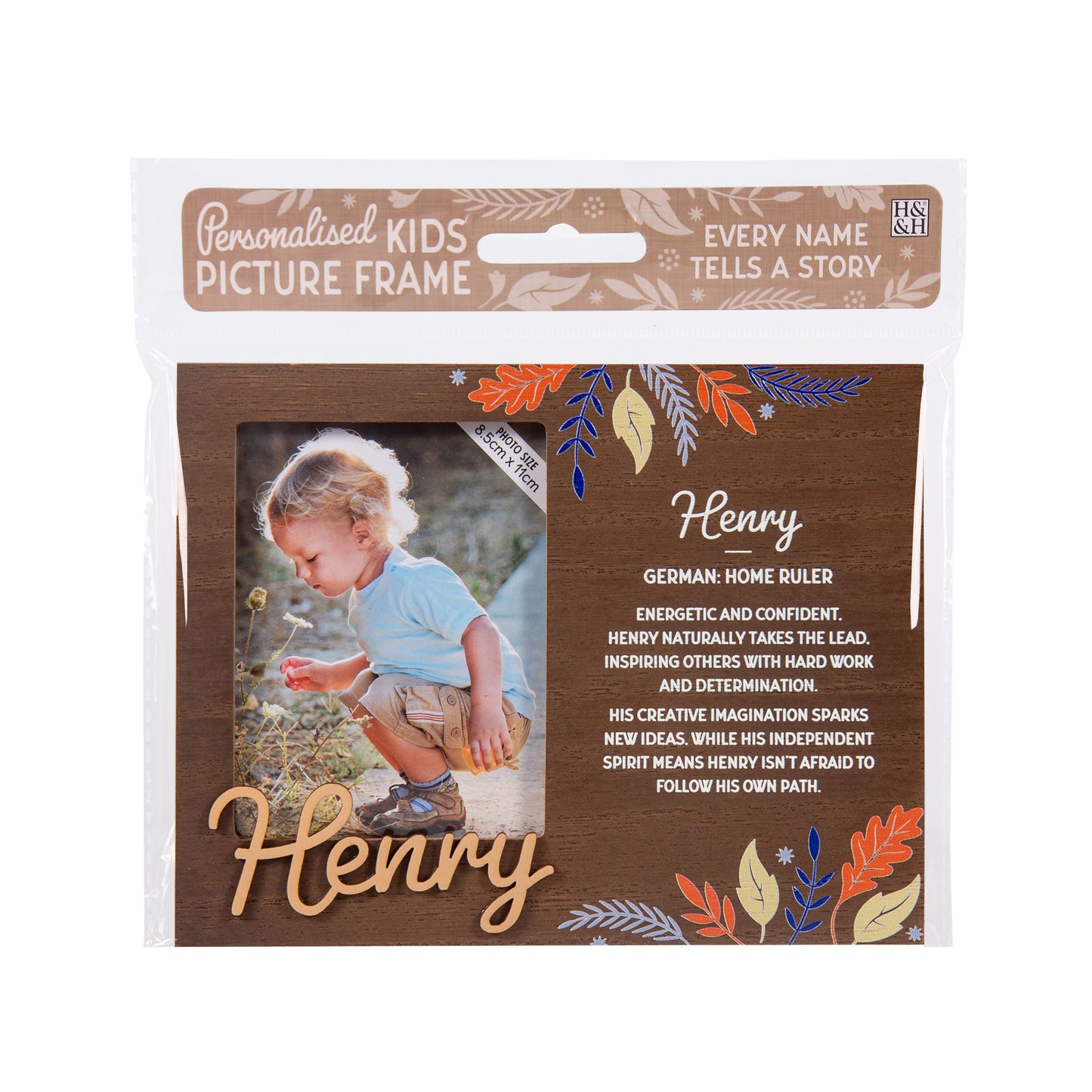 Kids Picture Frame - Henry