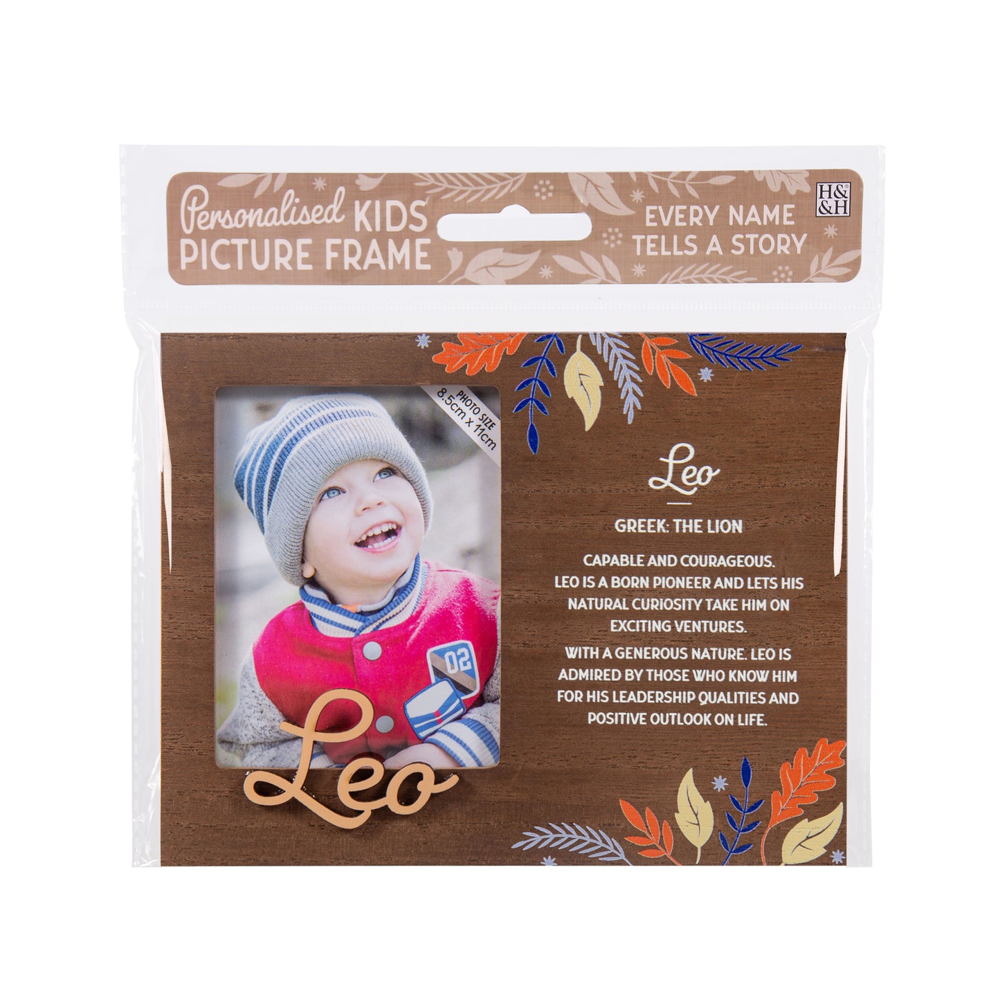 Kids Picture Frame - Leo